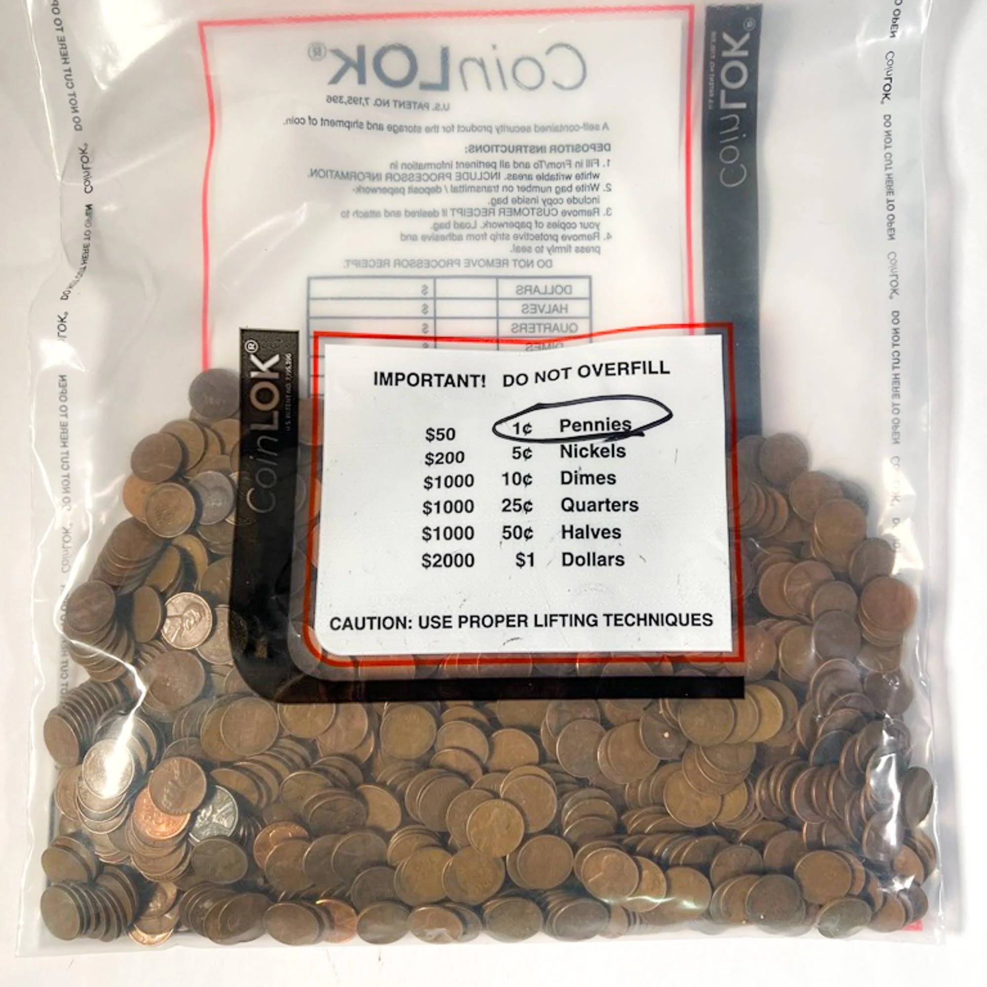 1909-1958 Wheat Cent 1000 Count Monster 7lb Bag (Fully Loaded) - Image 4