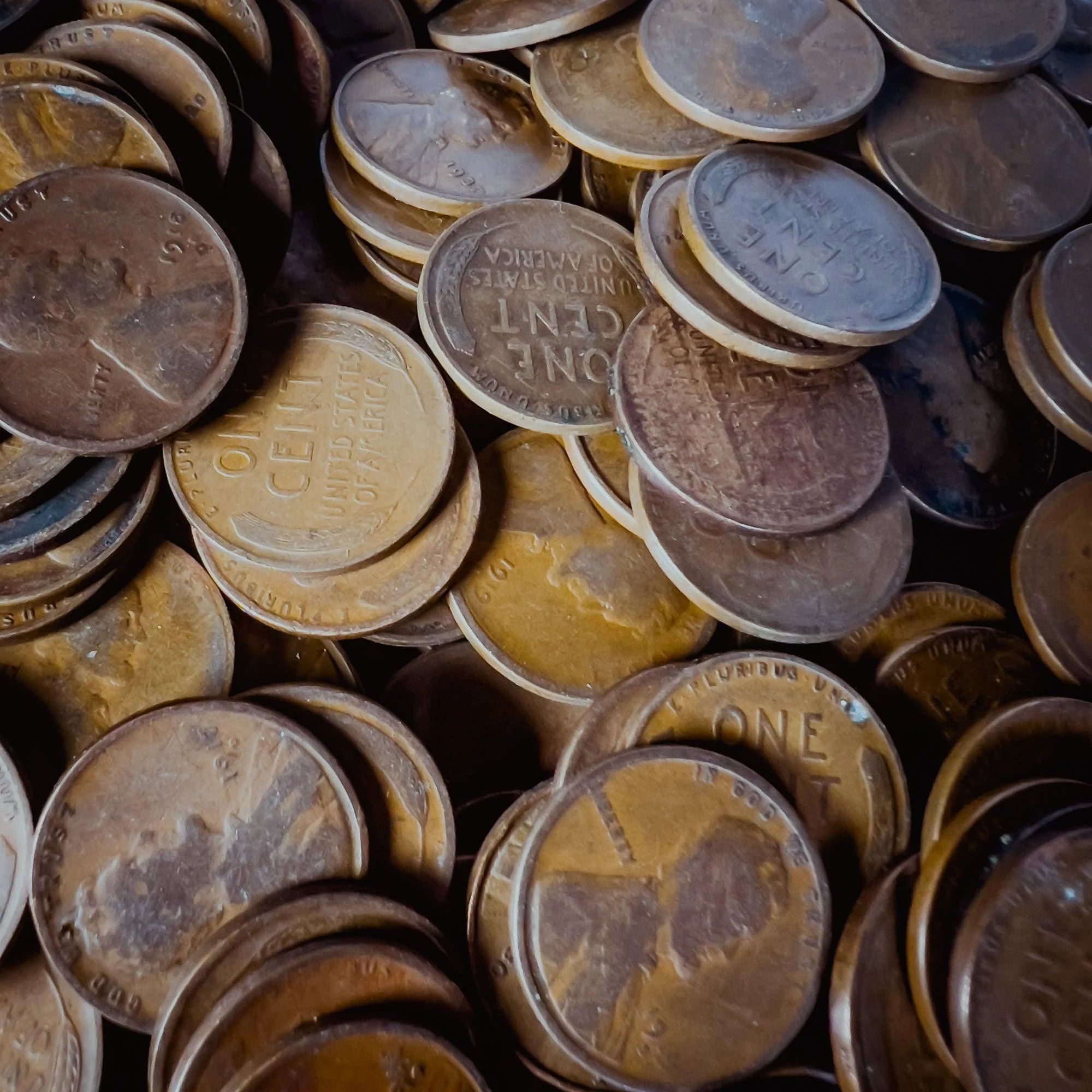 10 Count Early Date (1909-1939) Wheat Cent Grab Bag - Image 3
