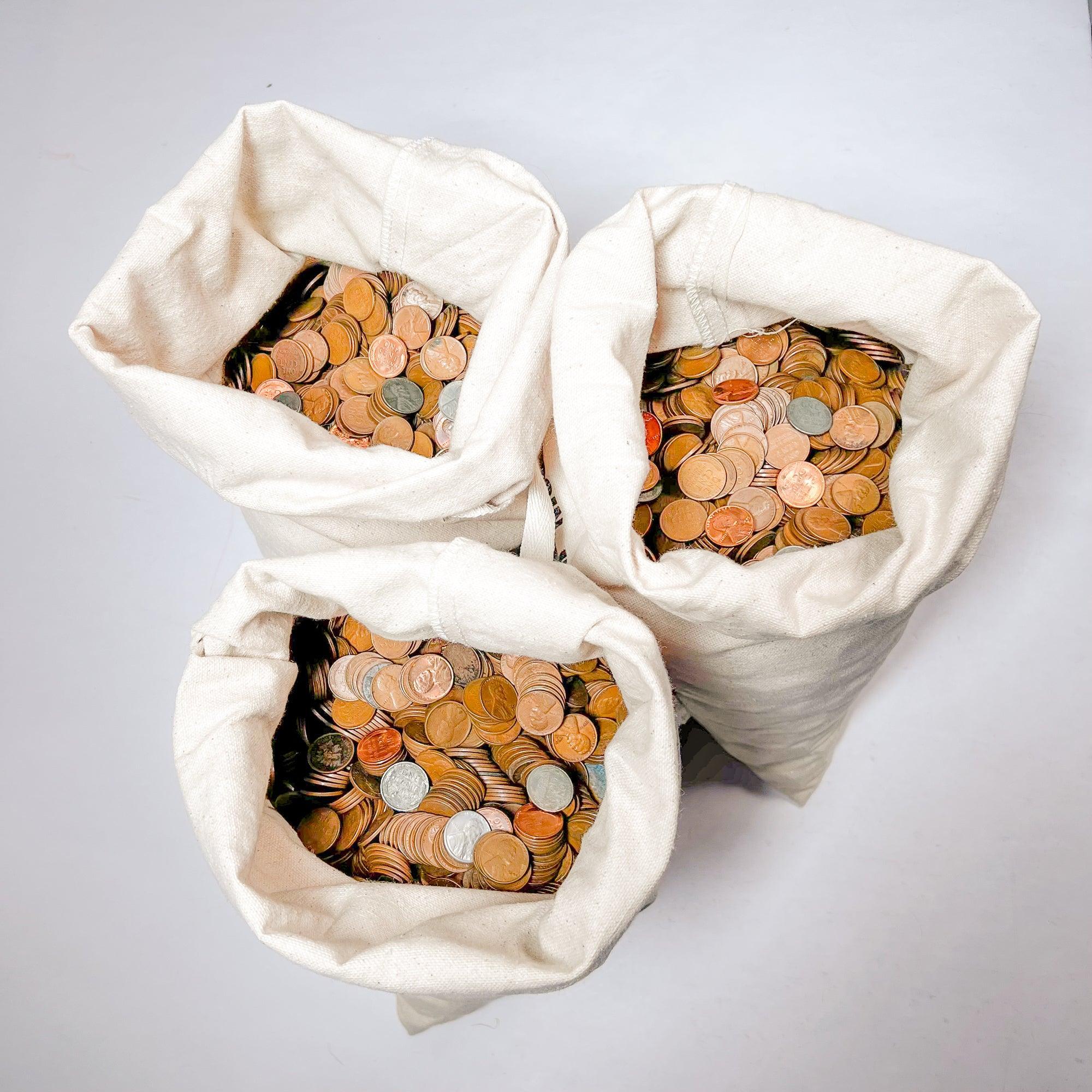 1909-1958 Wheat Cent 5000 Count (34lb) Bag | TRULY UNSEARCHED Wheat Pennies - Image 10