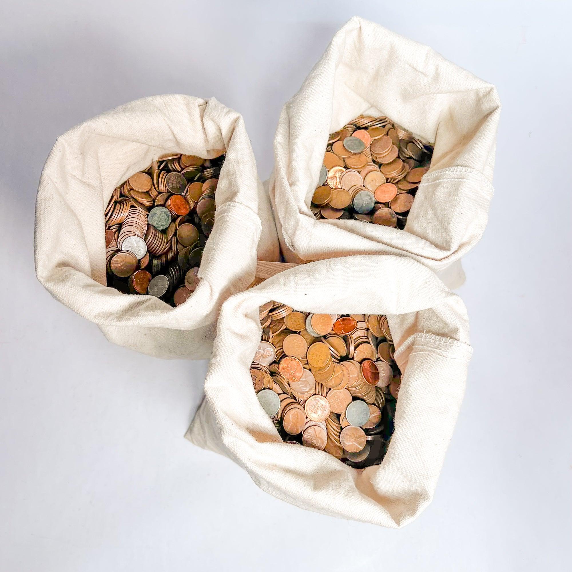 1909-1958 Wheat Cent 5000 Count (34lb) Bag | TRULY UNSEARCHED Wheat Pennies - Image 5