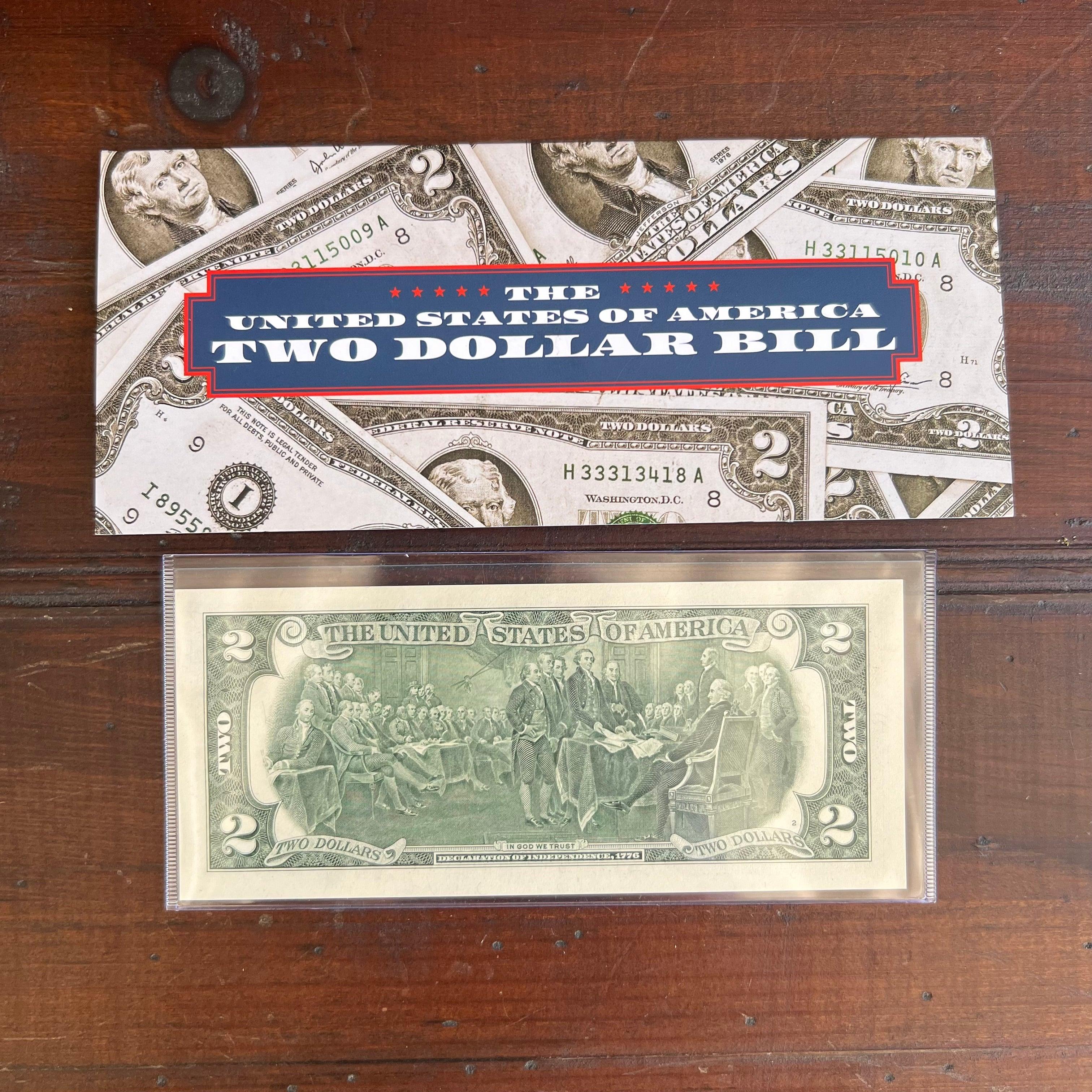 $2 Note Donald and Melania Trump Commemorative Note - Image 3