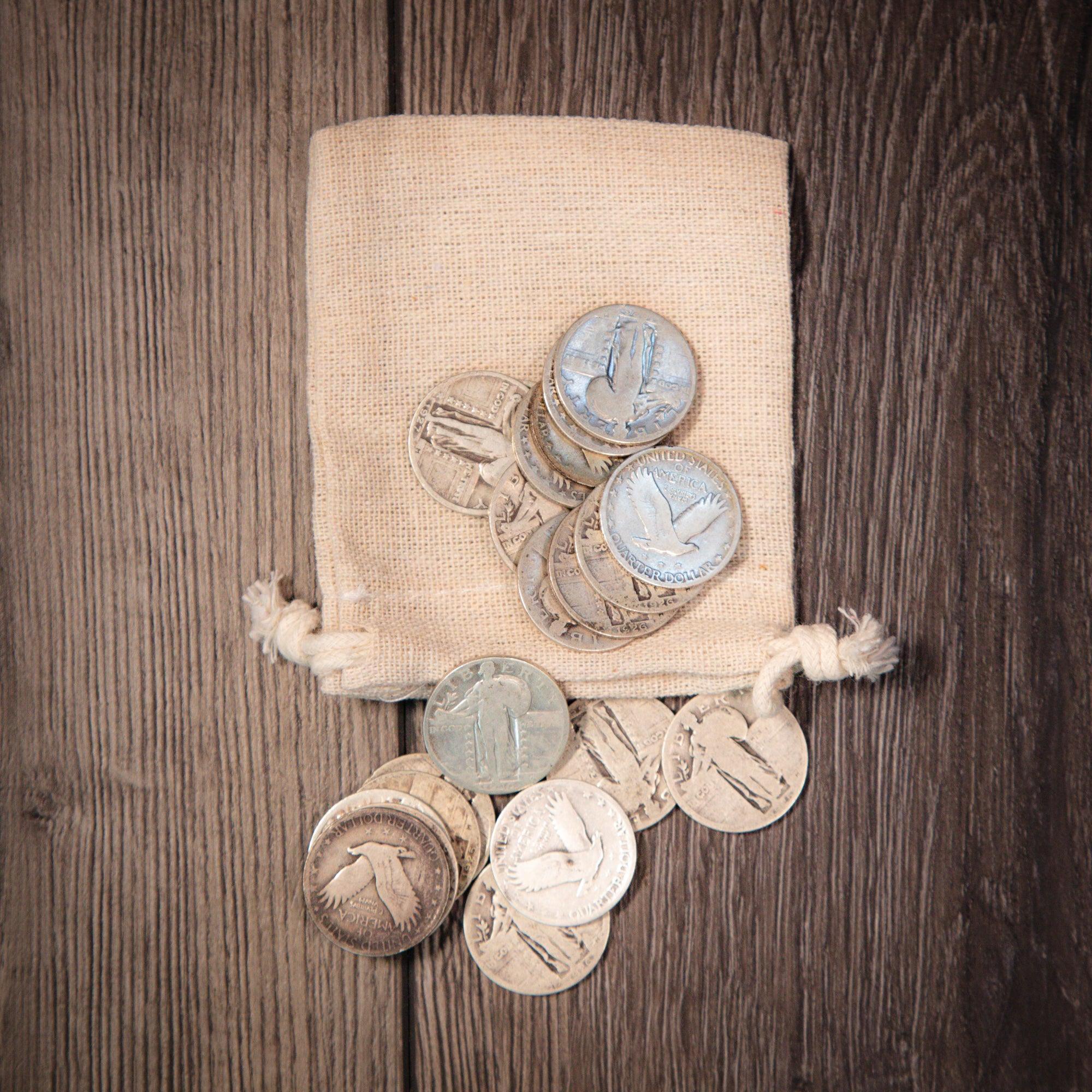 25 Coin Standing Liberty Silver Quarter Grab Bag | Avg Circ/Good (Full Date) - Image 3
