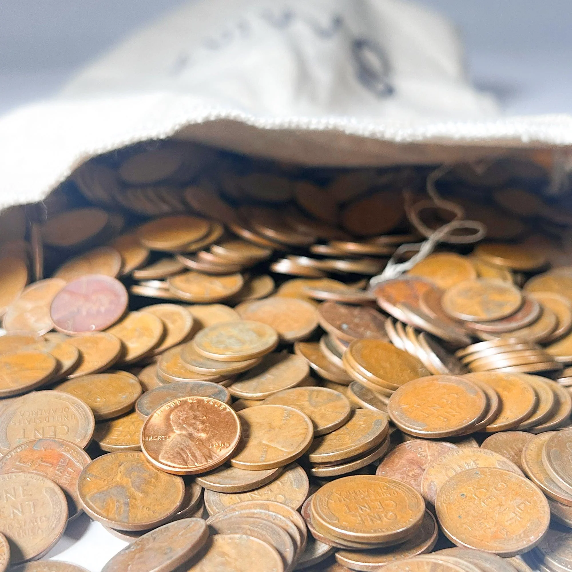 500 (S MINT ONLY) Wheat Cent Bag (1909-1958) TRULY UNSEARCHED + SEEDED - Image 6