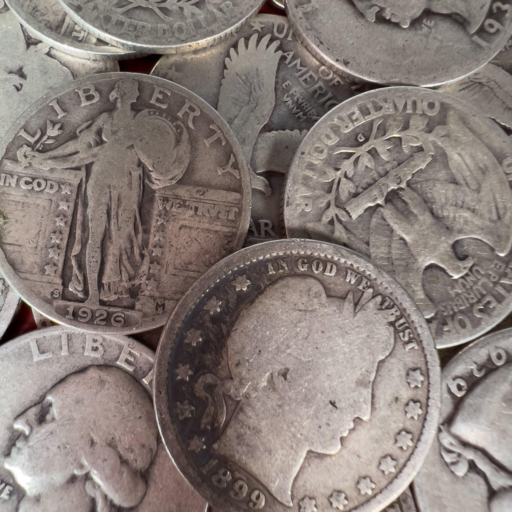 $10 Face - 90% US Silver Quarters (Random Design) - Image 3