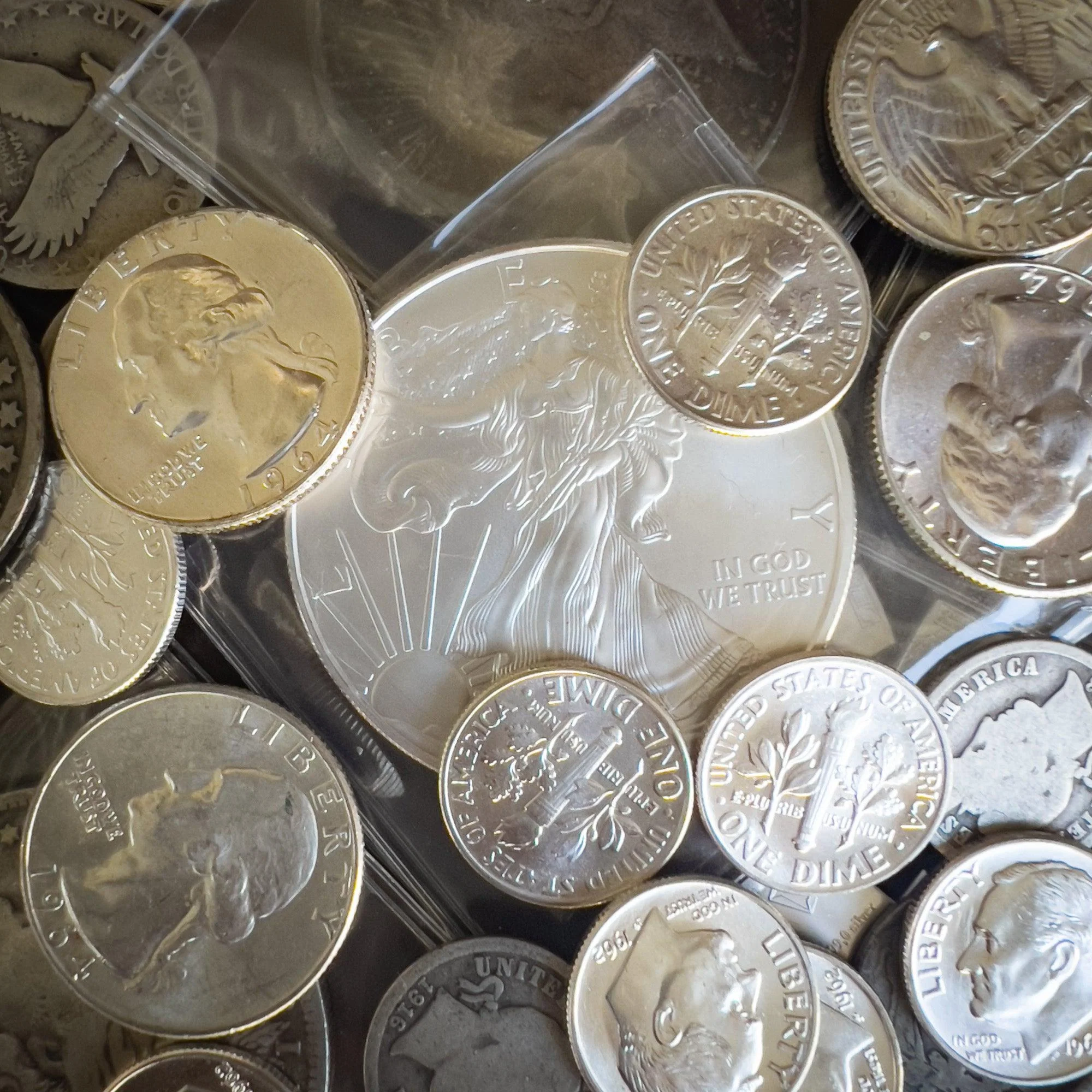 U.S. Silver Coin Hoard (Vintage) - Image 7