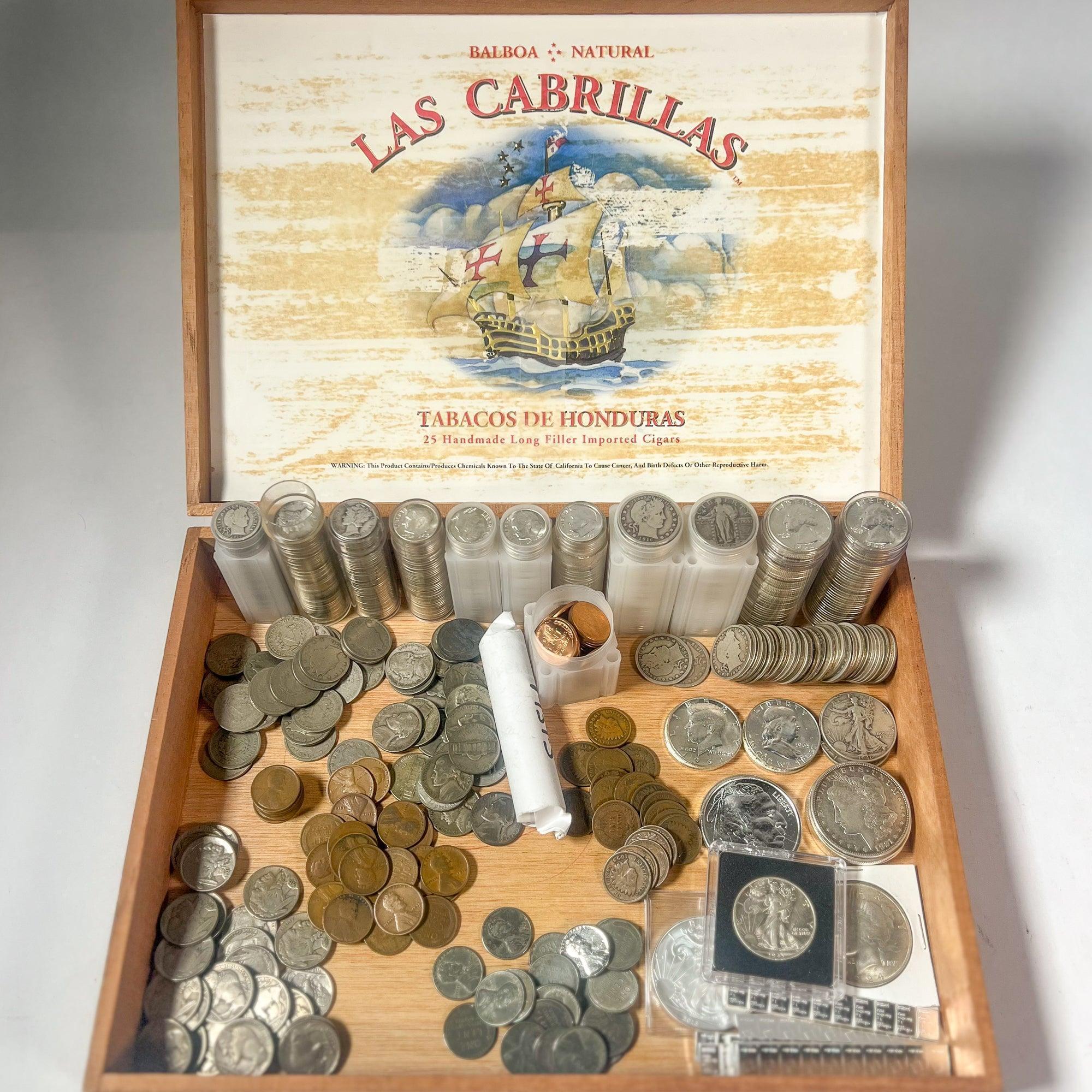 Cigar Box Mixed U.S. Coin Lot (Vintage) | LIQUIDATION SALE - Image 3