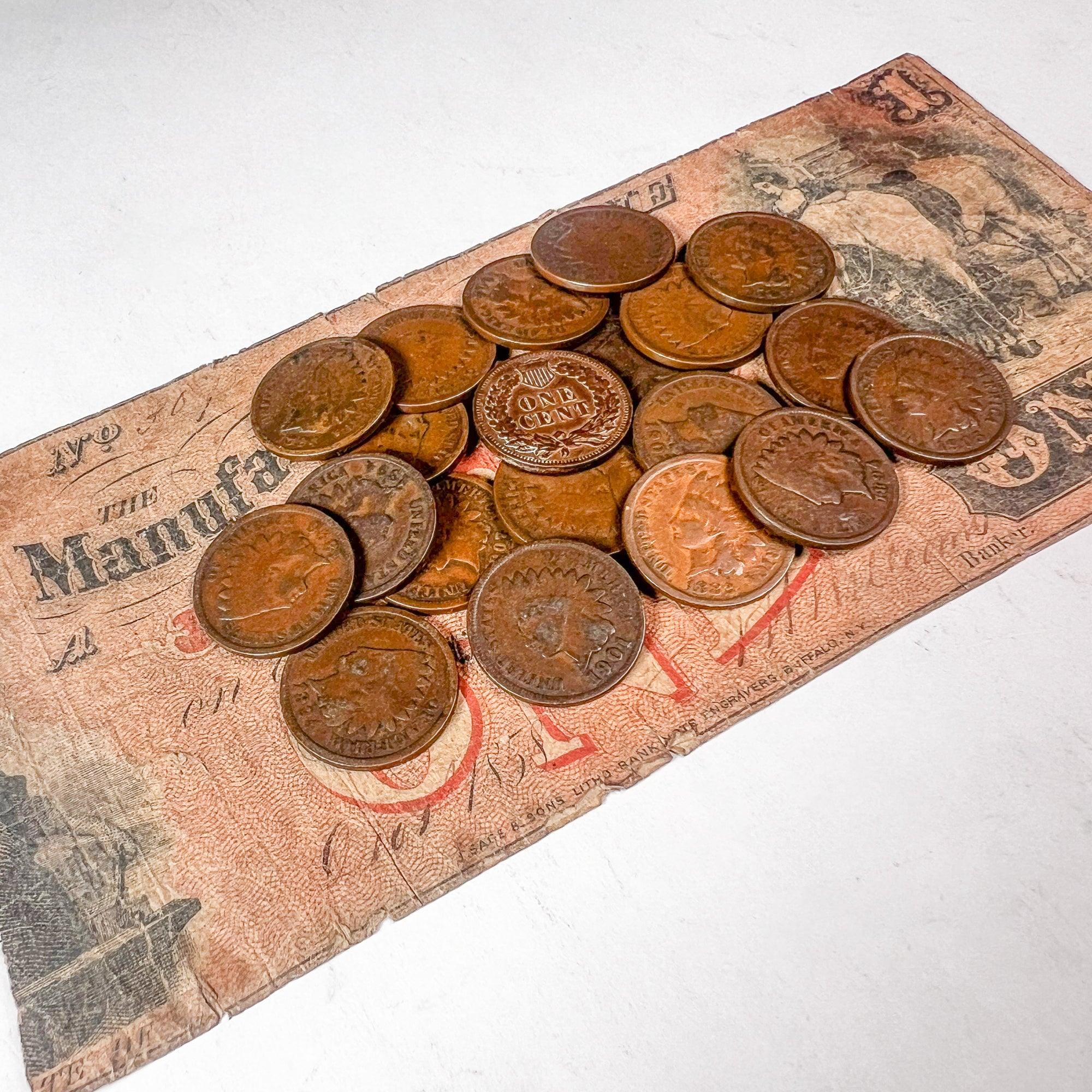 1864-1909 Indian Head Cent Grab Bag (Avg Circ/VG) - Image 3