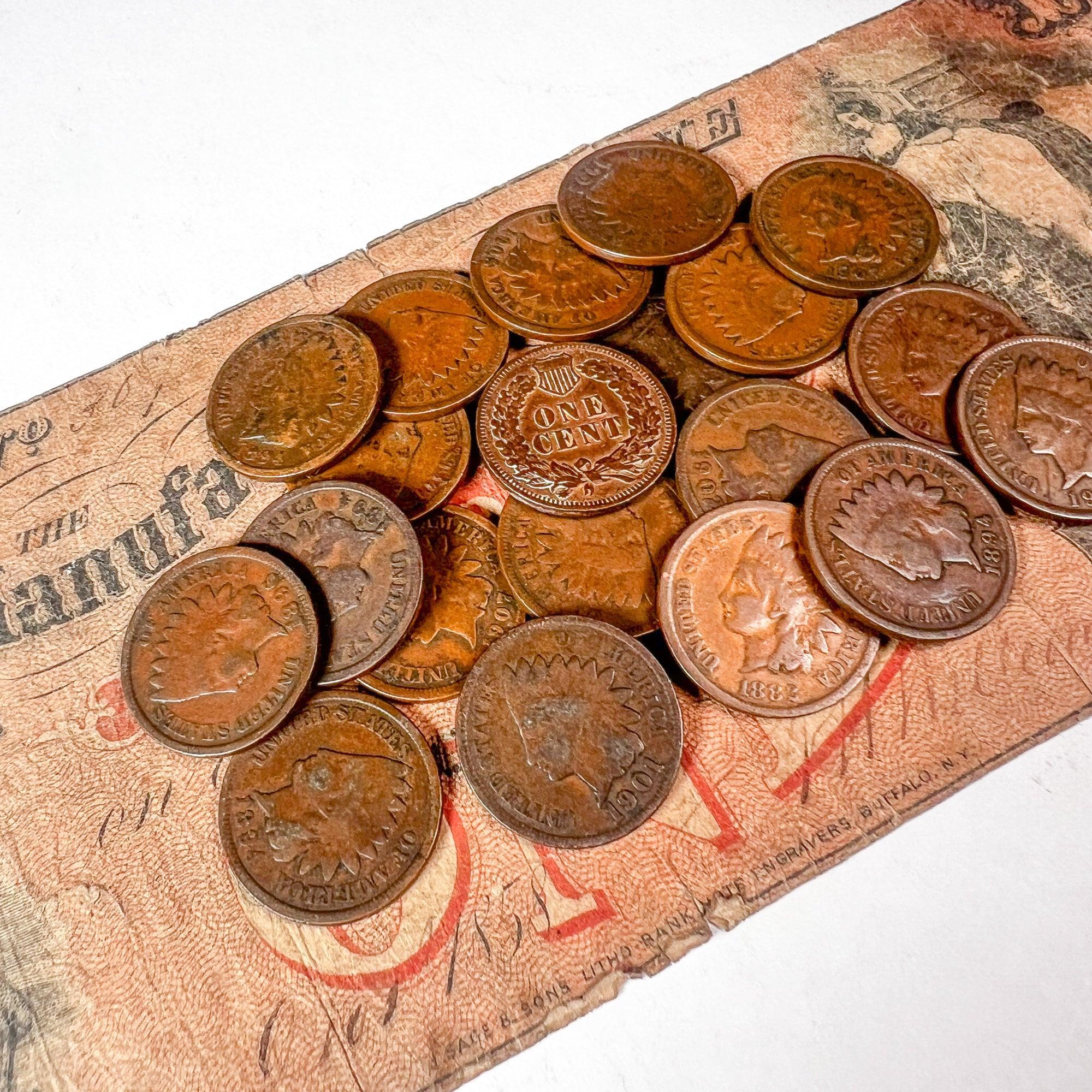 1864-1909 Indian Head Cent Grab Bag (Avg Circ/VG) - Image 4