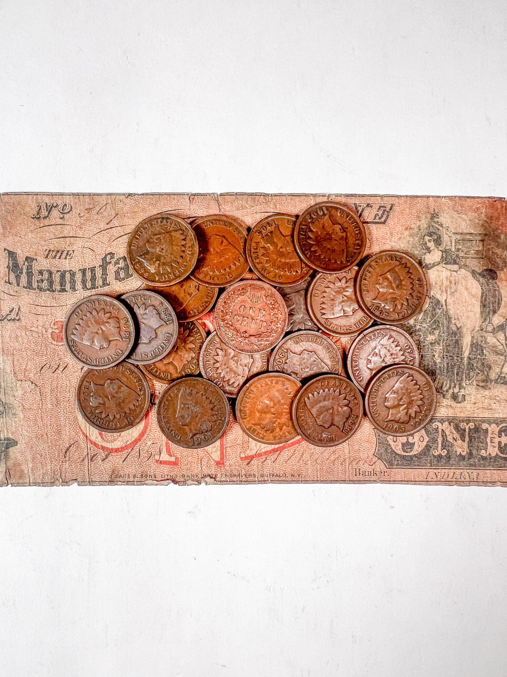 1864-1909 Indian Head Cent Grab Bag (Avg Circ/VG) - Image 6