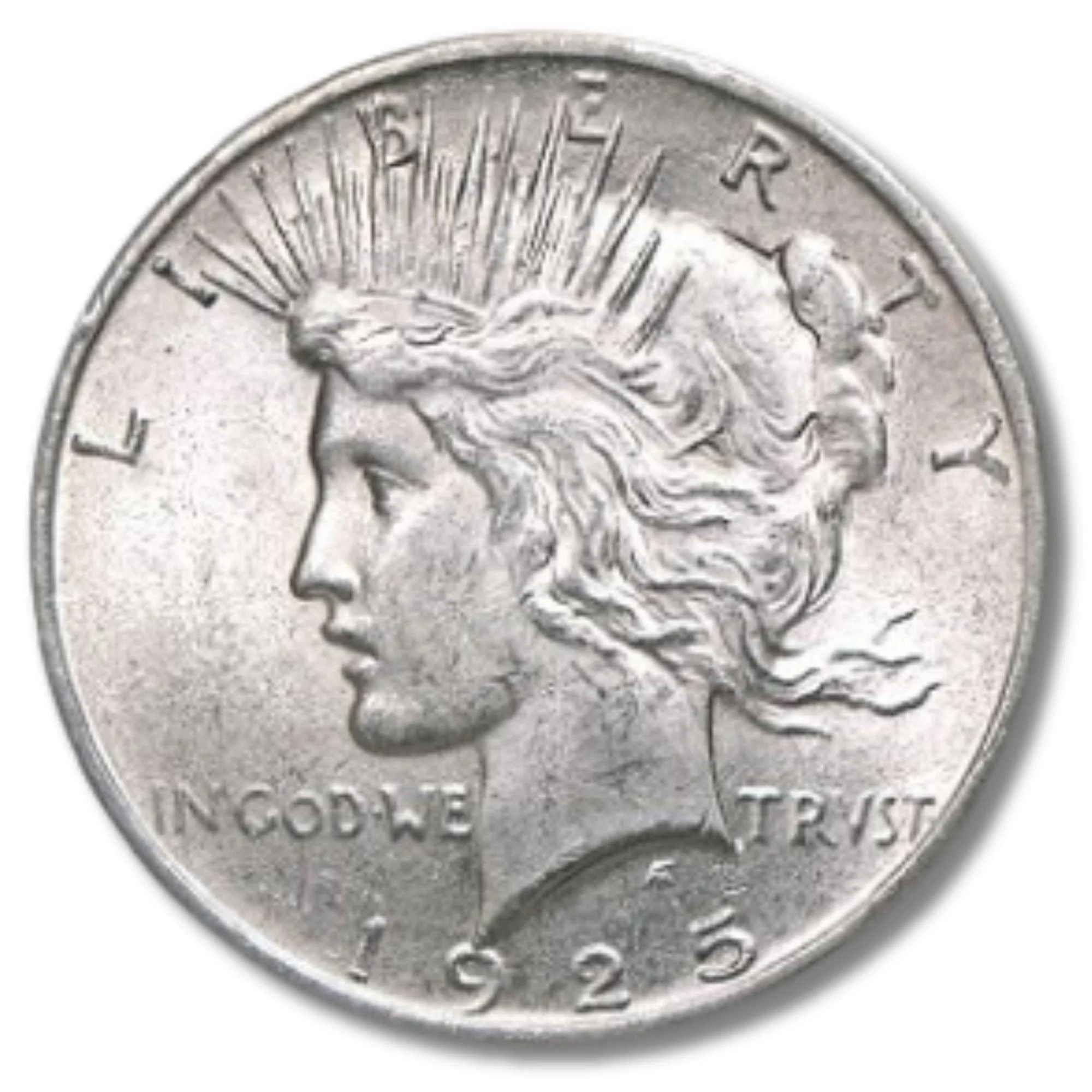 Pre-1935 Peace Silver Dollar AU (Random Year)