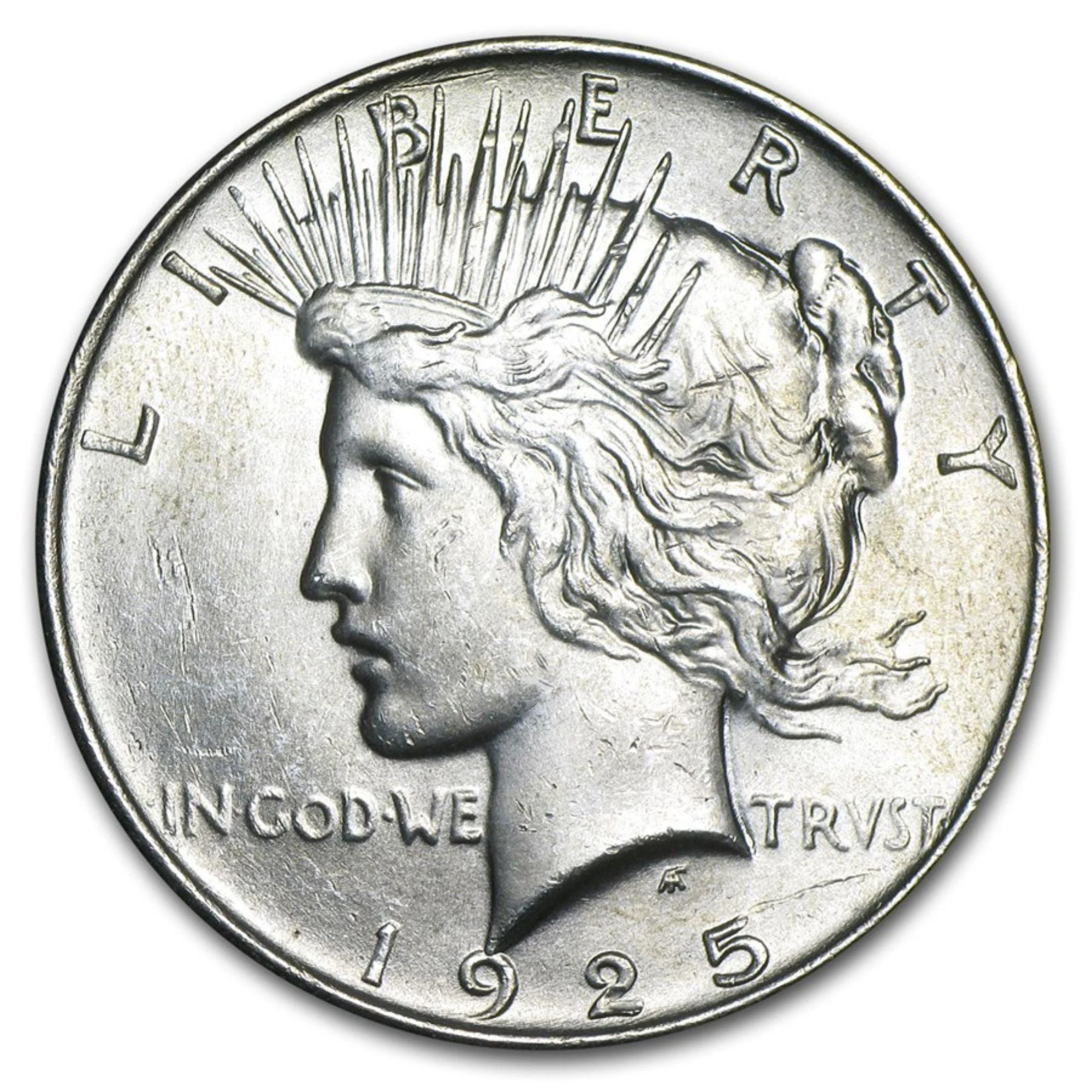 Pre-1935 Peace Silver Dollar BU (Random Year)