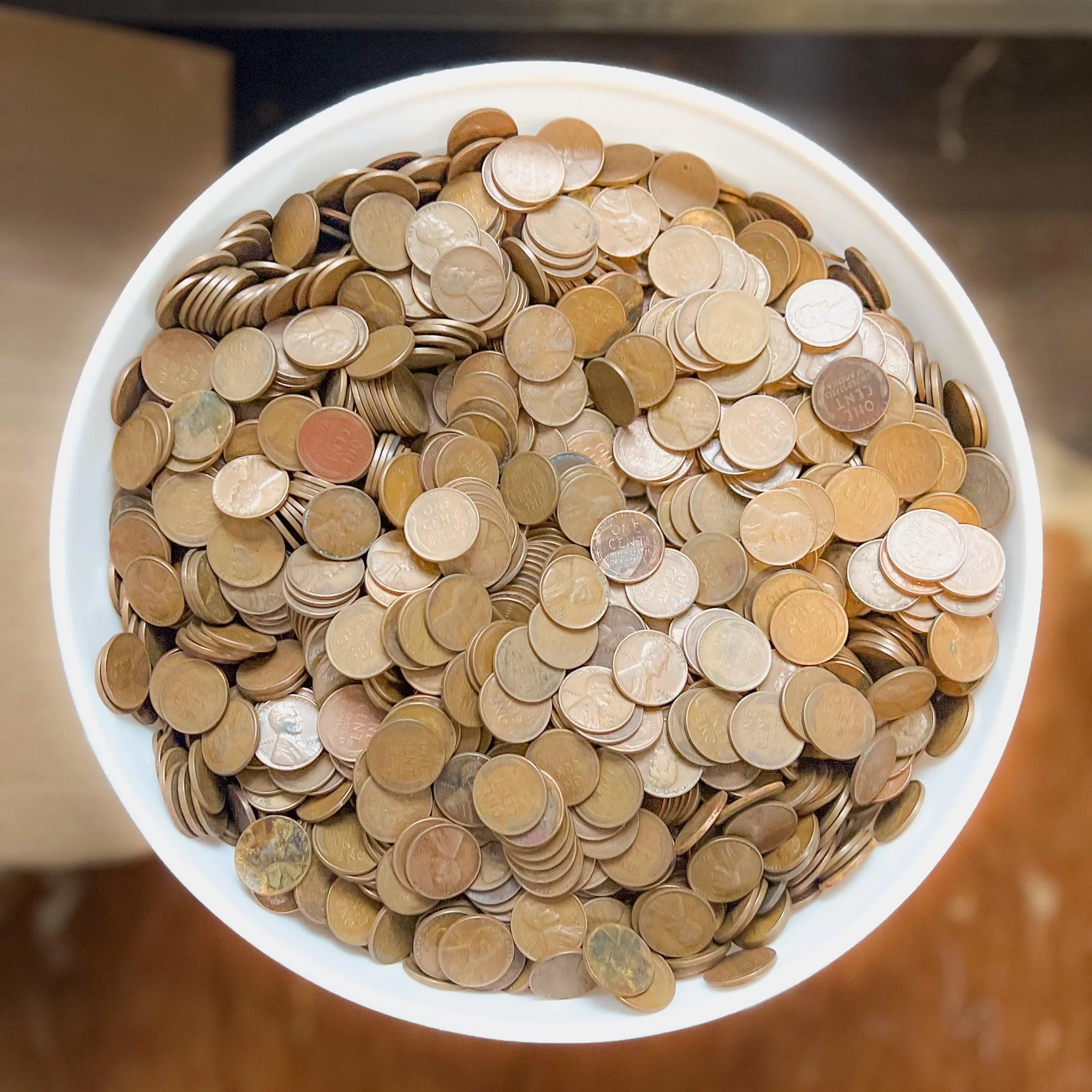 Pre 1982 95% COPPER Penny 50 Coin Roll - Image 2