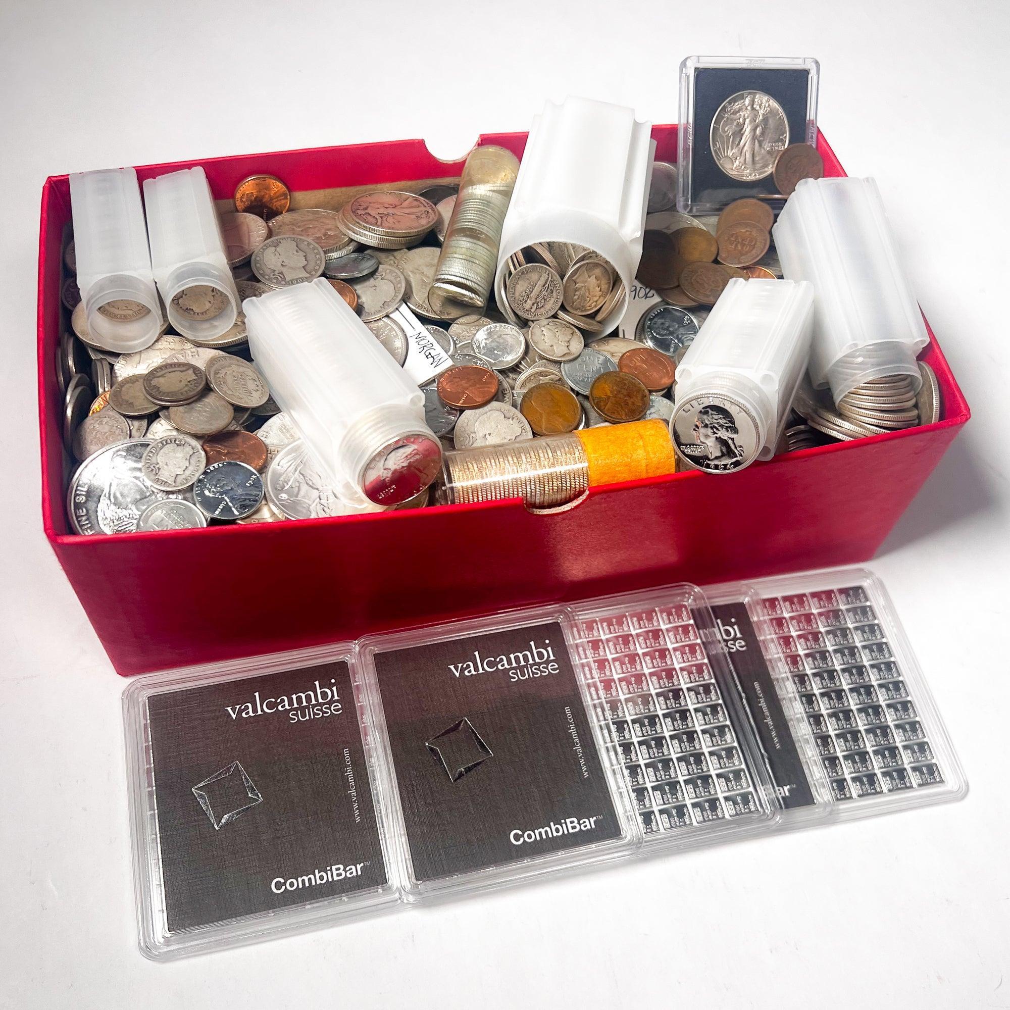 Red Carded Box Mixed Coin Lot (Vintage U.S. Coins) - Image 12