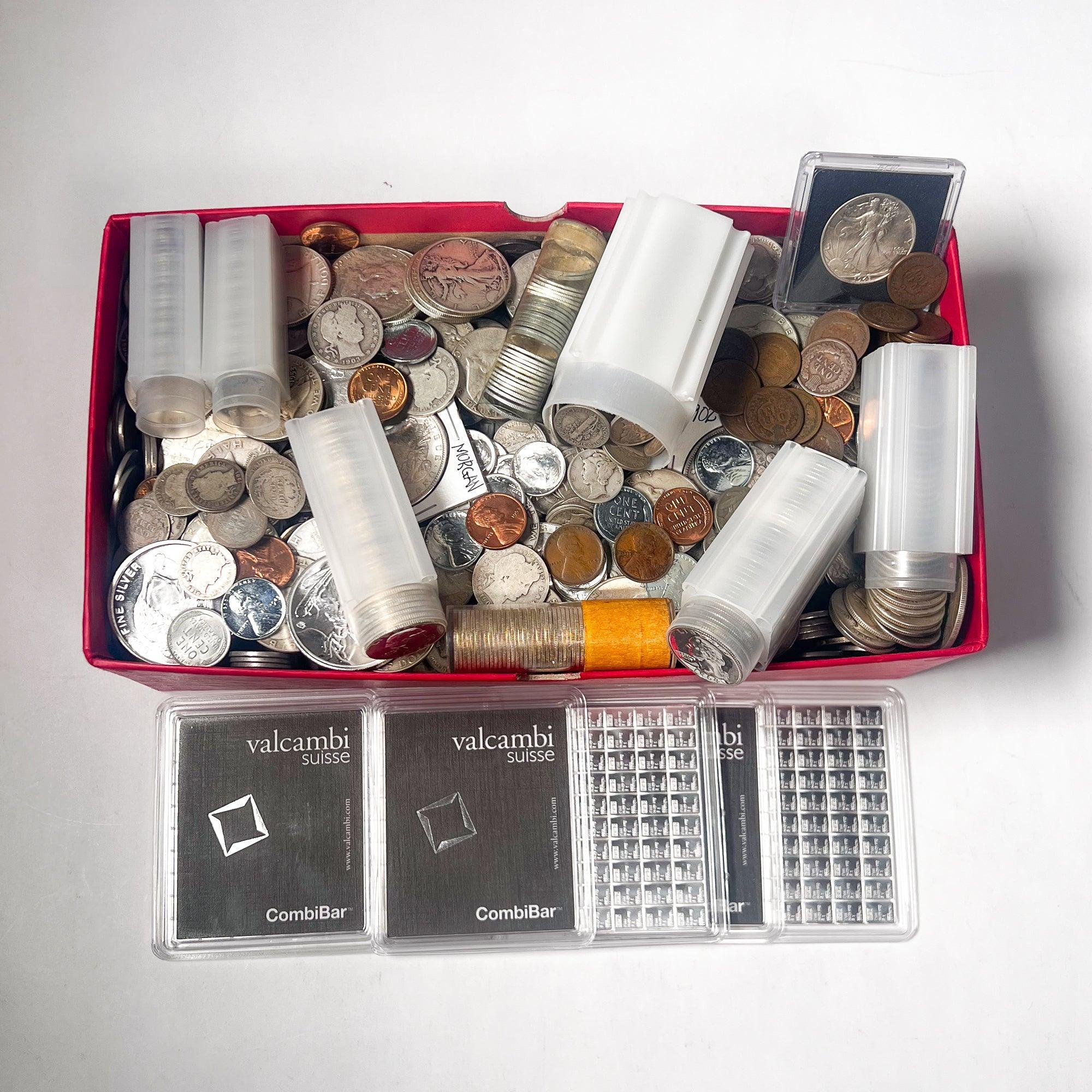 Red Carded Box Mixed Coin Lot (Vintage U.S. Coins) - Image 13