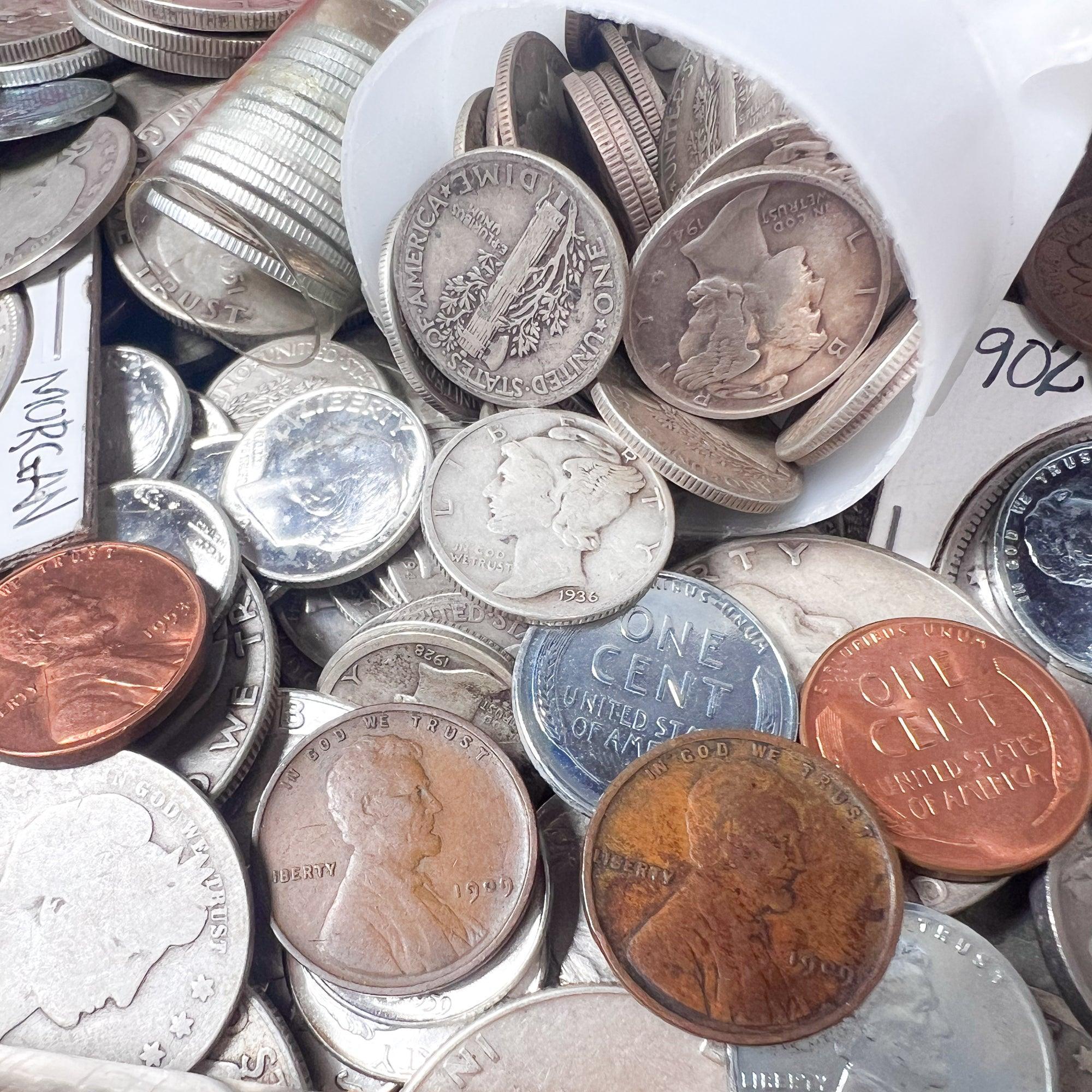Red Carded Box Mixed Coin Lot (Vintage U.S. Coins) - Image 3