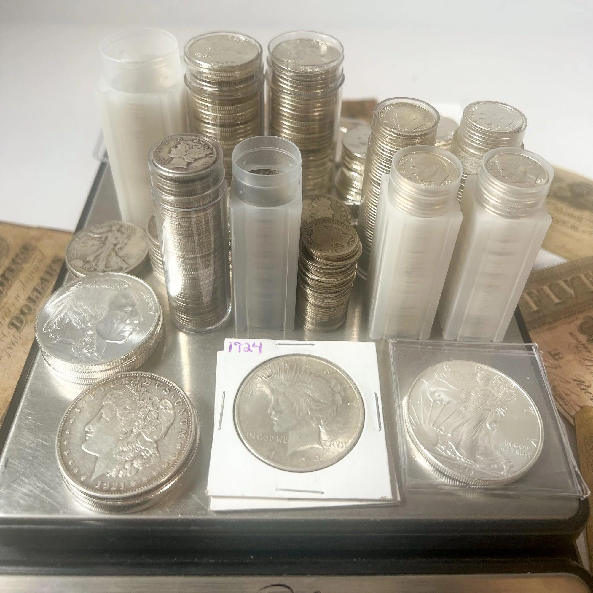U.S. Silver Scale Mixed Lot (Vintage U.S. Coins) - Image 6