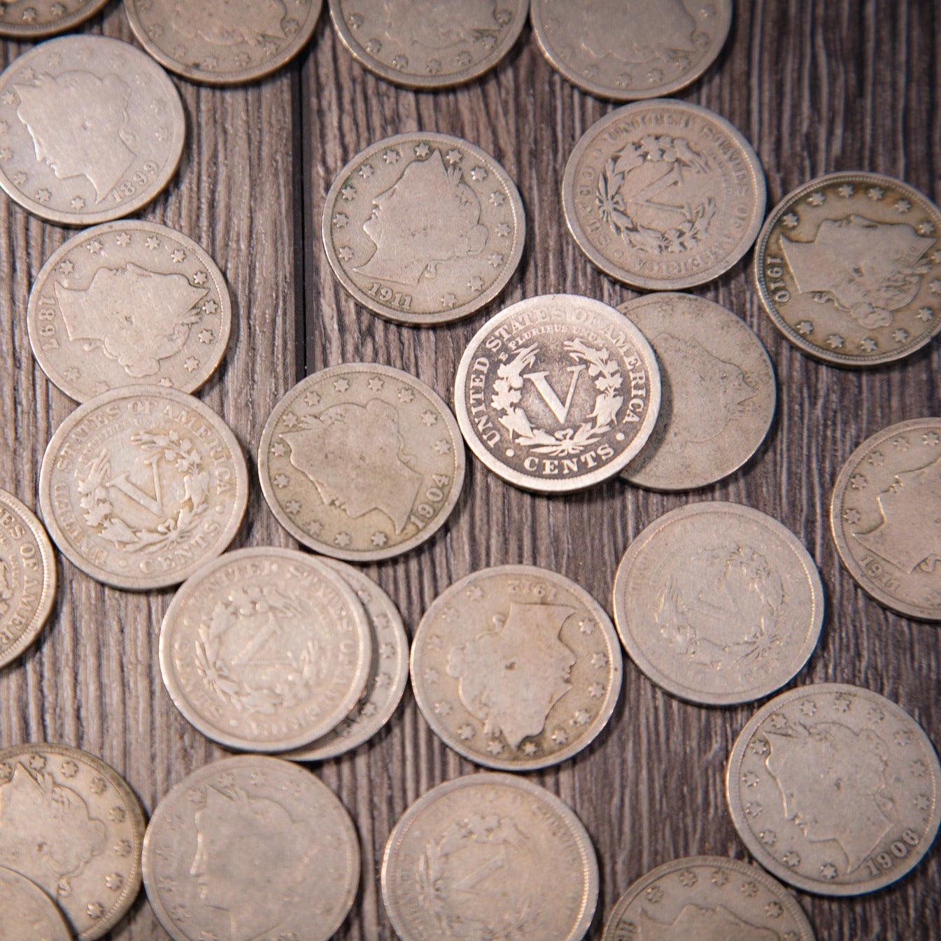 Liberty Head (V Nickel) Grab Bag (Avg Circ) - Image 3